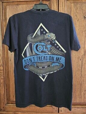 Colt Firearms 'Don't Tread On Me' Black Graphic Tee